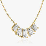 3.50 TCW Emerald CVD F/VS Diamond Necklace 4