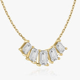 3.50 TCW Emerald CVD F/VS Diamond Necklace 4