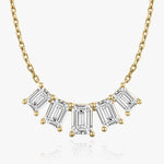 3.50 TCW Emerald CVD F/VS Diamond Necklace 3