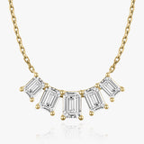 3.50 TCW Emerald CVD F/VS Diamond Necklace 3