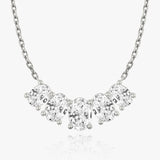 3.50 TCW Oval CVD F/VS Diamond Necklace 1
