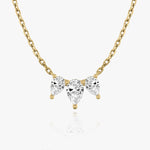 1.0 TCW Pear CVD F/VS Diamond Necklace 4