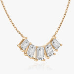 3.50 TCW Emerald CVD F/VS Diamond Necklace 7