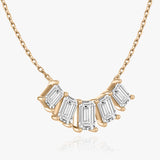 3.50 TCW Emerald CVD F/VS Diamond Necklace 7