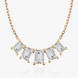 3.50 TCW Emerald CVD F/VS Diamond Necklace 6