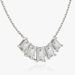3.50 TCW Emerald CVD F/VS Diamond Necklace 1