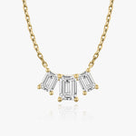 2.0 TC Emerald CVD F/VS Diamond Necklace 5