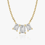 2.0 TC Emerald CVD F/VS Diamond Necklace 5