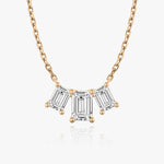 2.0 TC Emerald CVD F/VS Diamond Necklace 8