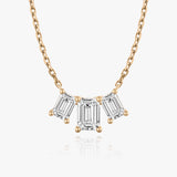 2.0 TC Emerald CVD F/VS Diamond Necklace 8