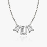 2.0 TC Emerald CVD F/VS Diamond Necklace 1