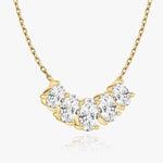 3.50 TCW Oval CVD F/VS Diamond Necklace 7