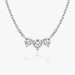 1.0 TCW Round CVD F/VS Diamond Necklace 1