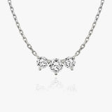1.0 TCW Round CVD F/VS Diamond Necklace 1