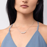 3.50 TCW Round CVD F/VS Diamond Necklace 2