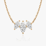 1.0 TCW Marquise CVD F/VS Diamond Necklace 7
