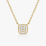 0.10 TCW Round CVD F/VS Diamond Necklace 5