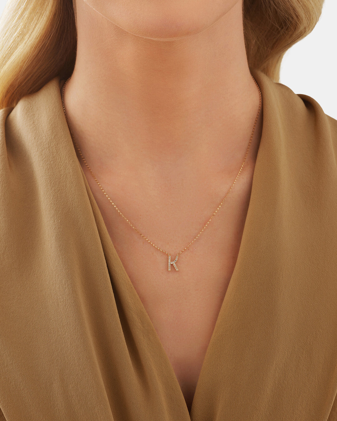 Round Cut Cubic Zirconia in 925 Sterling Silver Necklace 4