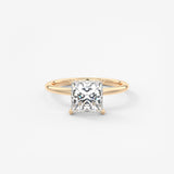 Princess Solitaire Lab Grown Diamond Engagement Ring