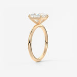 Princess Solitaire Lab Grown Diamond Engagement Ring