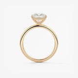 Princess Solitaire Lab Grown Diamond Engagement Ring