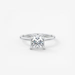 Princess Solitaire Lab Grown Diamond Engagement Ring