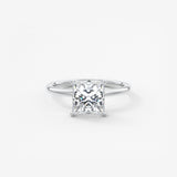 Princess Solitaire Lab Grown Diamond Engagement Ring