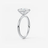 Princess Solitaire Lab Grown Diamond Engagement Ring
