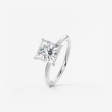 Princess Solitaire Lab Grown Diamond Engagement Ring