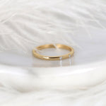 Stunning 0.11 TCW Round Moissanite Stones Flush Wedding Bands 2