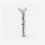 Round Solitaire Lab Grown Diamond Engagement Ring