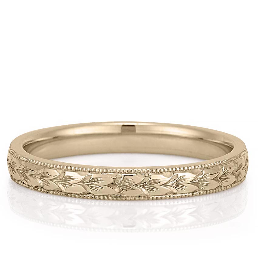 Stunning Milgrain Metal Wedding Bands 1