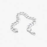 Round Cut Cubic Zirconia in 925 Sterling Silver Bracelet 2