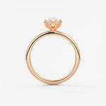Marquise Solitaire Lab Grown Diamond Engagement Ring
