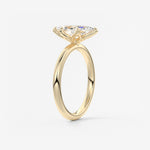 Marquise Solitaire Lab Grown Diamond Engagement Ring