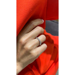 0.75 CT Round Half Eternity CVD EF/VVS Diamond Wedding Band 2