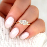 Stunning 1.80 CT Marquise Moissanite Engagement Ring with Solitaire Design 4