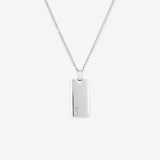 Round Cut Cubic Zirconia in 925 Sterling Silver Necklace 1