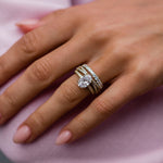 Oval Cut Solitaire Style Cubic Zirconia in 925 Sterling Silver Ring 1
