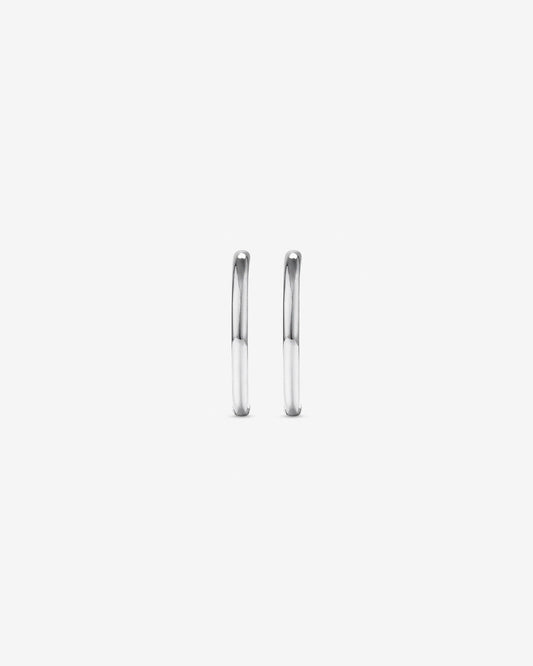 Round Cut Cubic Zirconia in 925 Sterling Silver Earrings 2