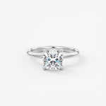 Cushion Solitaire Lab Grown Diamond Engagement Ring
