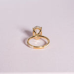 Stunning 3.50 CT Oval Shape Moissanite Engagement Ring with Hidden Halo & Pave Design 7