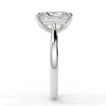 Stunning 2.50 CT Radiant Moissanite Engagement Ring with Solitaire Design 7