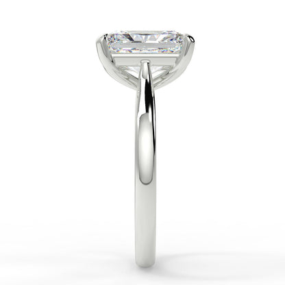 Stunning 2.50 CT Radiant Moissanite Engagement Ring with Solitaire Design 7