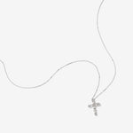 Round Cut Cubic Zirconia in 925 Sterling Silver Necklace 2