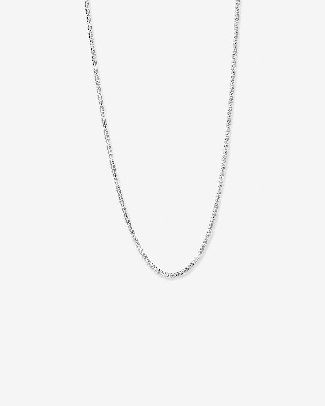 Round Cut Cubic Zirconia in 925 Sterling Silver Necklace 4