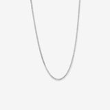 Round Cut Cubic Zirconia in 925 Sterling Silver Necklace 4