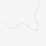 Round Cut Cubic Zirconia in 925 Sterling Silver Necklace 2