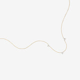 Round Cut Cubic Zirconia in 925 Sterling Silver Necklace 2