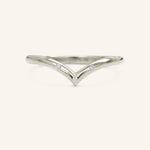 Stunning 0.1 TCW Round Moissanite Stones Dainty Wedding Bands 2